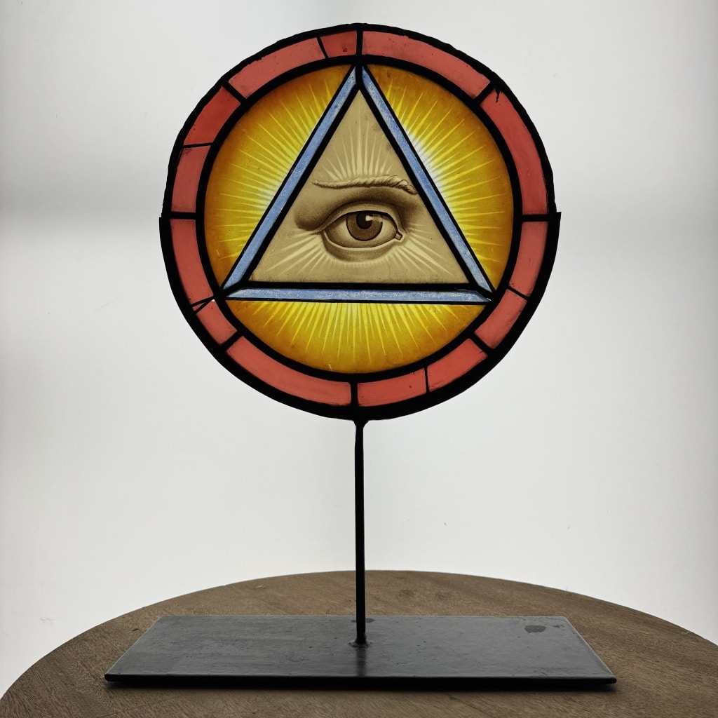 Vitrail Vitraux Symbolique (D 36cm) 2