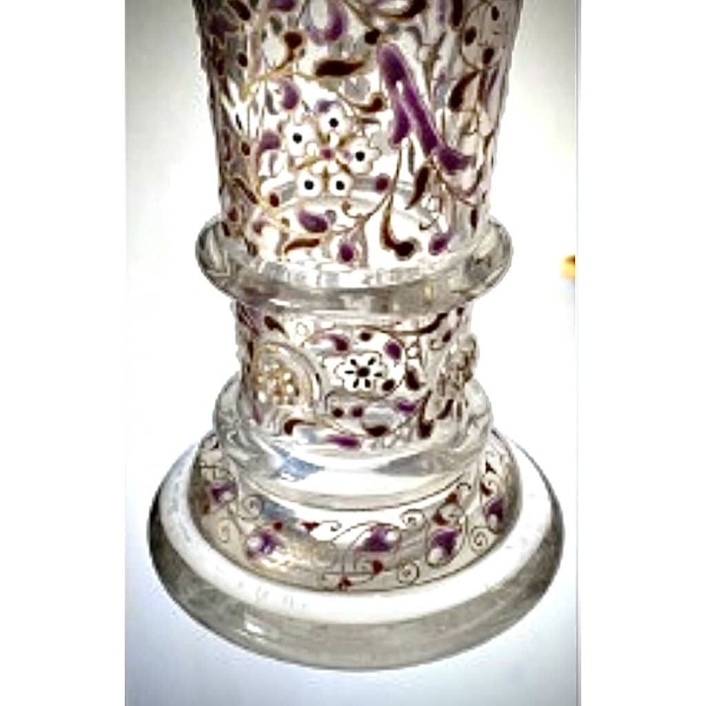 EMILE GALLE CRISTALLERIE VASE 8