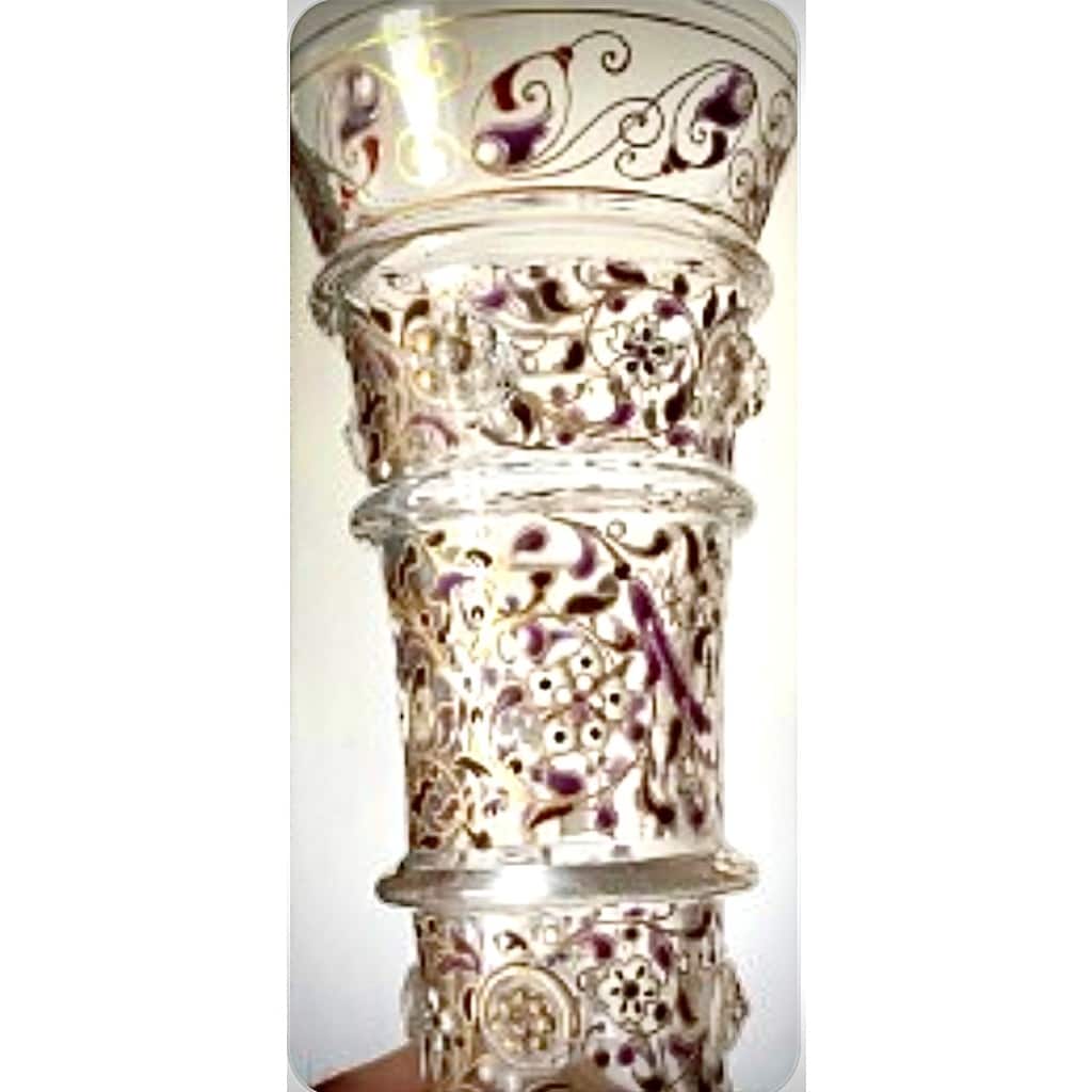 EMILE GALLE CRISTALLERIE VASE 9