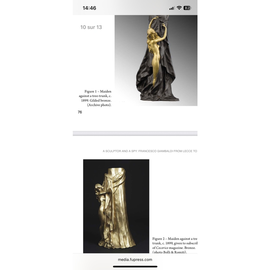 VASE EN BRONZE DE FRANCESCO GIAMBALDI 9