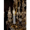 Lustre Français d’Époque Louis XV en Bronze Doré et Cristal Taillé vers 1760-1780 17