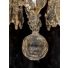 Lustre Français d’Époque Louis XV en Bronze Doré et Cristal Taillé vers 1760-1780 24