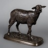 Sculpture – Mouton Des Vosges Debout , Pierre – Jules Mêne (1864) – Bronze 11