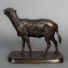 Sculpture – Mouton Des Vosges Debout , Pierre – Jules Mêne (1864) – Bronze 16