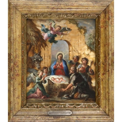 Adoration des bergers – Ecole véronaise du 17e siècle