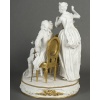 Groupe en biscuit et bronze doré, Sèvres XIXᵉ siècle 12