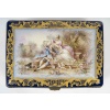 Boîte en porcelaine peinte à la main, style Louis XV – Époque XIXᵉ siècle 8