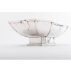 Orfèvre SAVARY -Centre de table en argent massif époque 1930 45