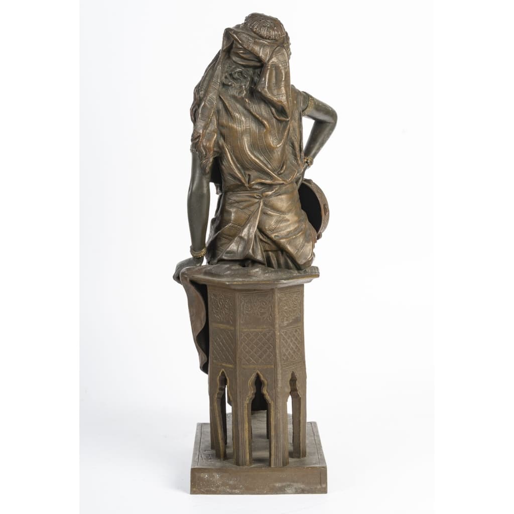 Statuette orientaliste en régule signée L. Hottot – Fin XIXe siècle 8