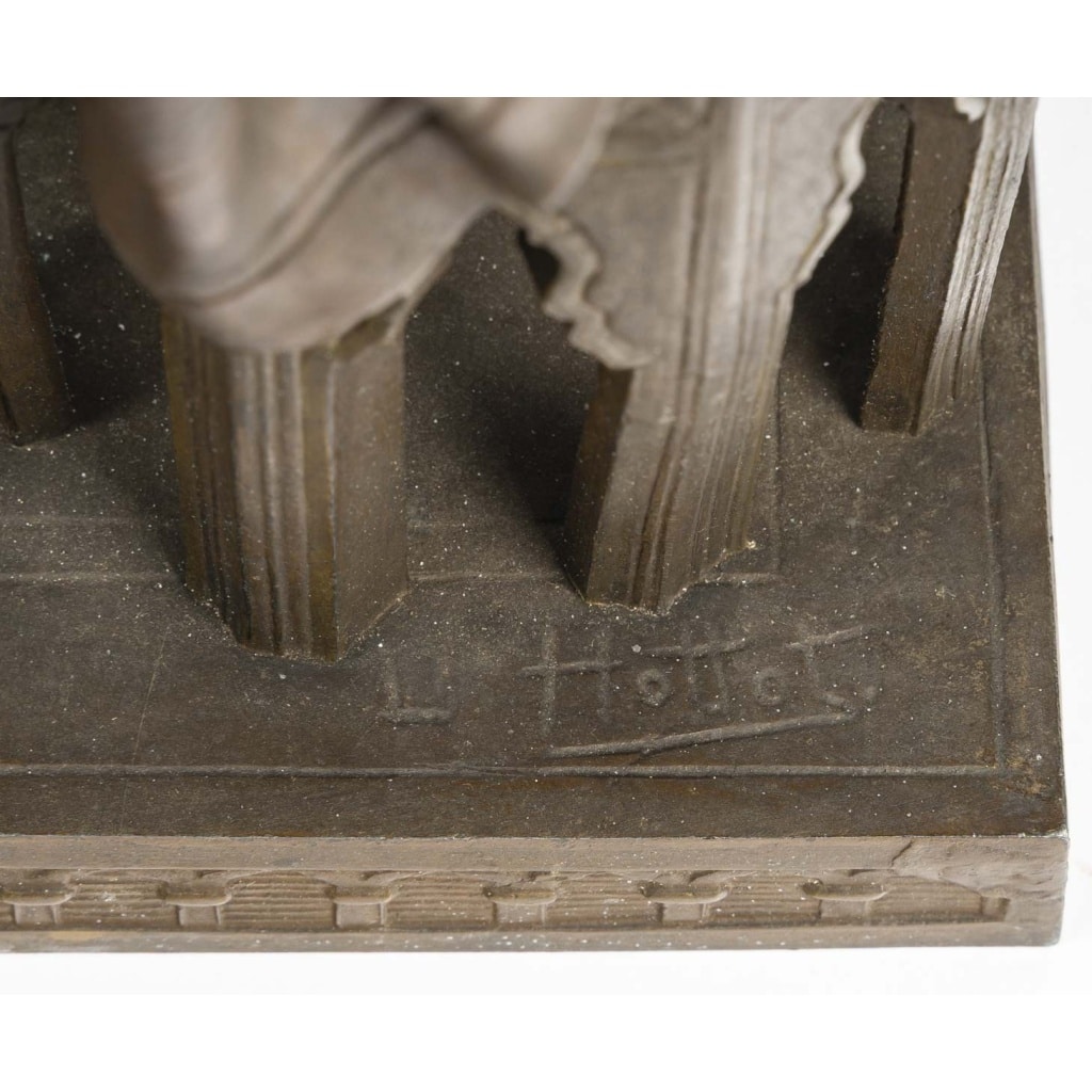 Statuette orientaliste en régule signée L. Hottot – Fin XIXe siècle 5