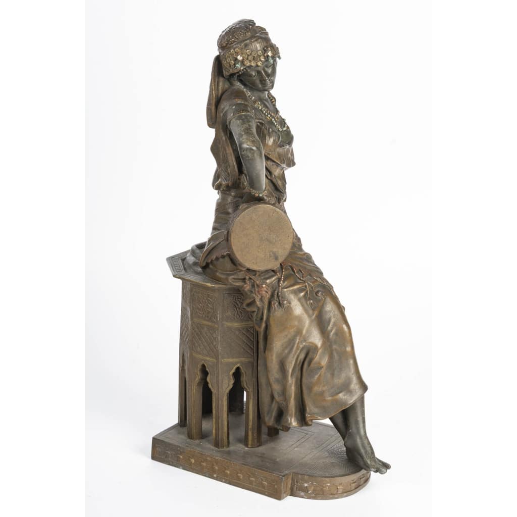 Statuette orientaliste en régule signée L. Hottot – Fin XIXe siècle 4