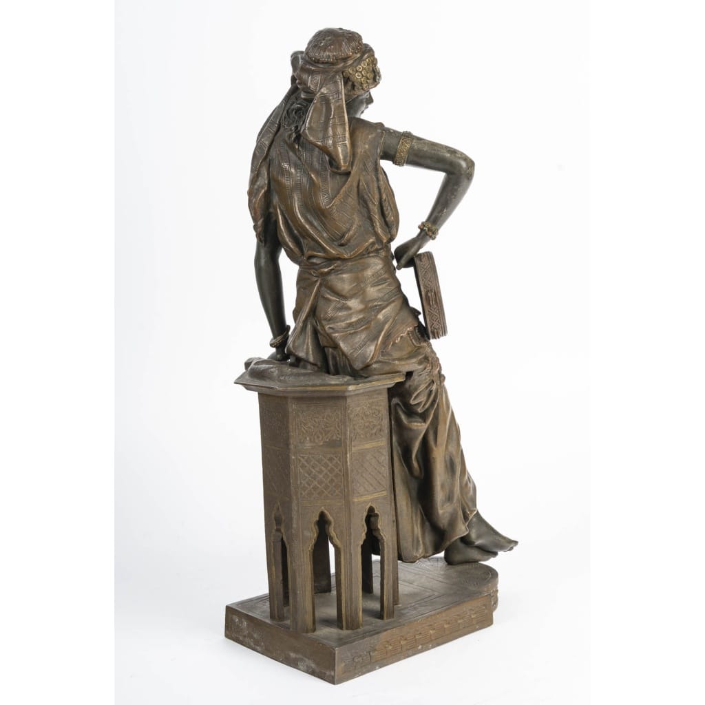 Statuette orientaliste en régule signée L. Hottot – Fin XIXe siècle 10