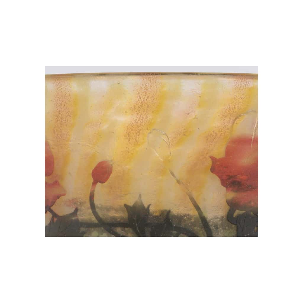 Circa 1905 -DAUM Nancy, Coupe en verre 13