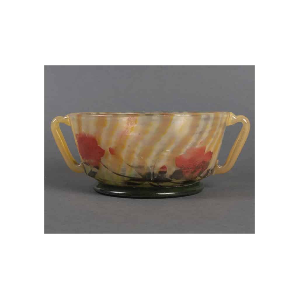 Circa 1905 -DAUM Nancy, Coupe en verre 4