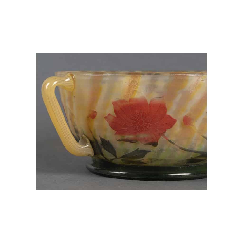 Circa 1905 -DAUM Nancy, Coupe en verre 5