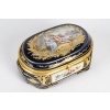 Boîte ovale en porcelaine peinte à la main – Style Louis XV – Époque fin XIXᵉ siècle 9