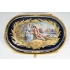 Boîte ovale en porcelaine peinte à la main – Style Louis XV – Époque fin XIXᵉ siècle 11