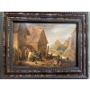 Atelier de David Teniers le Jeune (1610 – 1690), réunion devant la taverne 12