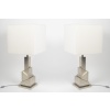 Paire de lampes « Gratte Ciel » par Romeo Rega 9