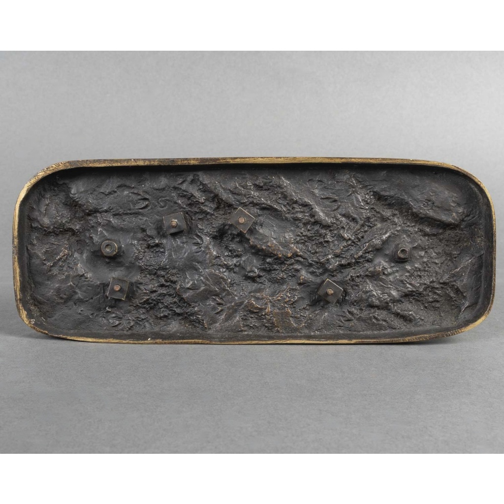 Sculpture – Chèvre Broutant , Pierre – Jules Mêne (1810-1879) – Bronze 13