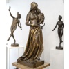 Sculpture – Clotilde de Surville , Jean Gautherin (1840-1890) – Bronze 21