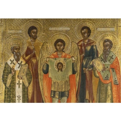 Icone Russe, d’époque XIXème.