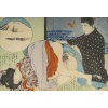 Série de 8 estampes érotiques japonaises, d’époque XIXéme siècle. 12
