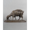 Sculpture – Chèvre Broutant , Pierre – Jules Mêne (1810-1879) – Bronze 20
