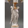Importante garniture de trois pièces en biscuit et bronze doré, XIXᵉ siècle 27