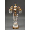 Importante garniture de trois pièces en biscuit et bronze doré, XIXᵉ siècle 33