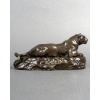 Sculpture – Panthère de Tunis N°2 , Antoine – Louis Barye (1795-1875) – Bronze 14