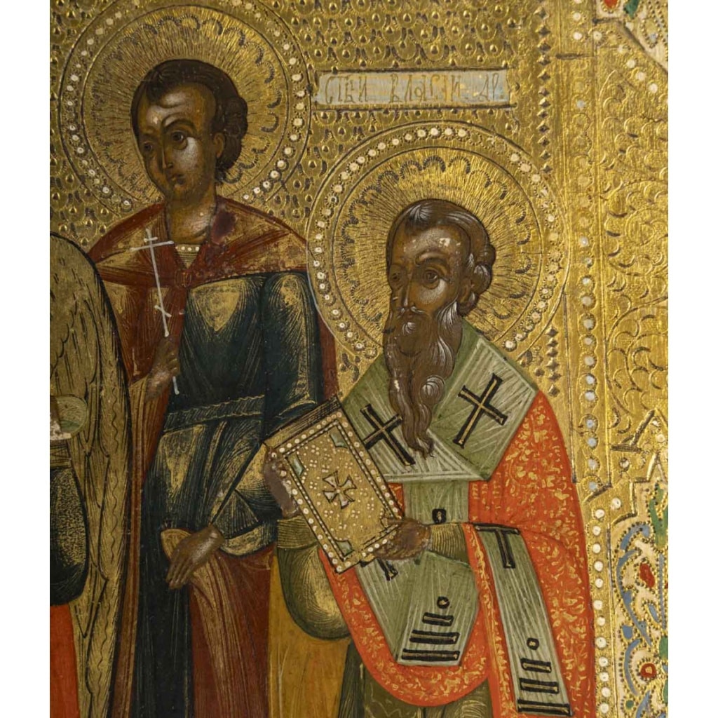 Icone Russe, d’époque XIXème. 5