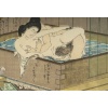 Série de 8 estampes érotiques japonaises, d’époque XIXéme siècle. 14