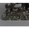 Sculpture – Le Lion Au Serpent , Antoine – Louis Barye (1795-1875) – Bronze 25