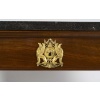 Petite console en acajou et bronze doré, d’époque Ier empire (1804-18015), XIXème siècle. 14