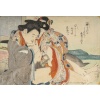 Série de 8 estampes érotiques japonaises, d’époque XIXéme siècle. 17