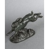 Sculpture – Le Lièvre Courant , Alfred Barye (1839-1882) – Bronze 17