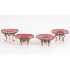 Halphen & Baccarat – Rare Ensemble en Cristal Rubis et Bronze Argenté, vers 1890/1900 21