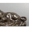 Sculpture – Panthère de Tunis N°2 , Antoine – Louis Barye (1795-1875) – Bronze 18