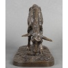 Sculpture – Chèvre Broutant , Pierre – Jules Mêne (1810-1879) – Bronze 19