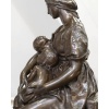 Sculpture – La Maternité , Paul Dubois (1829-1905) – Bronze 22