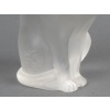 LALIQUE – Chat assis en cristal XXe – signé Lalique France 18