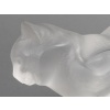 LALIQUE – Chat couché en cristal Signé Lalique France 21 LALIQUE – Chat couché en cristal Signé Lalique France 21