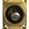 Une pendule en bronze doré de style napoléon III, fin XIXème siècle 19