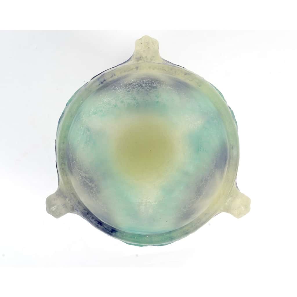 Coupe Bol « Lotus » pâte de verre de Gabriel ARGY-ROUSSEAU 6