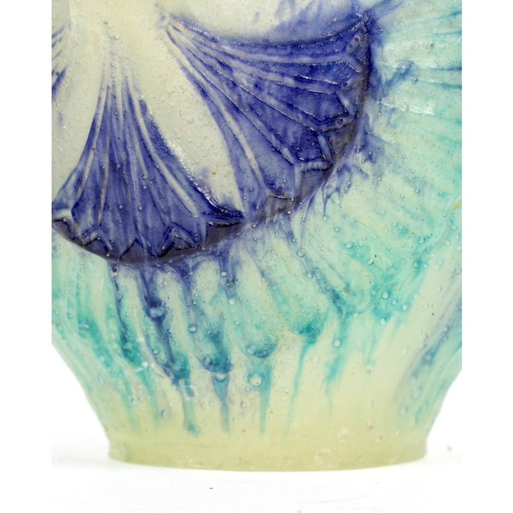 Coupe Bol « Lotus » pâte de verre de Gabriel ARGY-ROUSSEAU 7