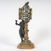 Une pendule en régule et émail cloisonné, fin XIXème siècle 16