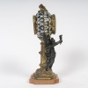 Une pendule en régule et émail cloisonné, fin XIXème siècle 23