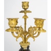 Une Garniture En Bronze Doré Et Marbre Blanc, XIXème Siècle 26