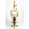 Une Garniture En Bronze Doré Et Marbre Blanc, XIXème Siècle 22